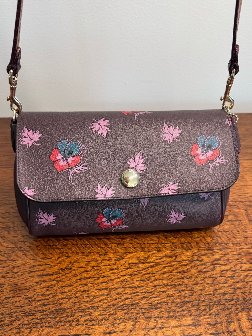 Coach Wildflower Print Reversible Crossbody - 2 Bags in 1